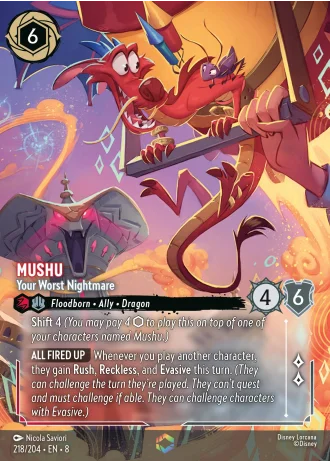 Mushu - Your Worst Nightmare #218/204 — Reign of Jafar