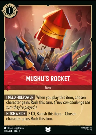 Mushu's Rocket #134/204 — Whispers in the Well