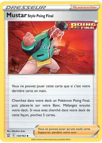 Mustar Style Poing Final #134/163 — Styles de combat