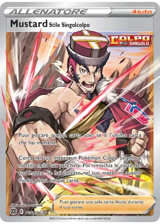 Mustard Stile Singolcolpo TG28/30 — Galleria degli Allenatori (Astri Lucenti)