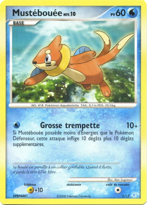 Mustébouée #1 — DP Kit dresseur (Manaphy)