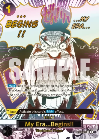 My Era...Begins!! (OP09-096) (Special Rare) — One Piece Card The Best Vol.2(PRB02)