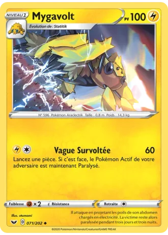 Mygavolt #71/202 — Épée et Bouclier
