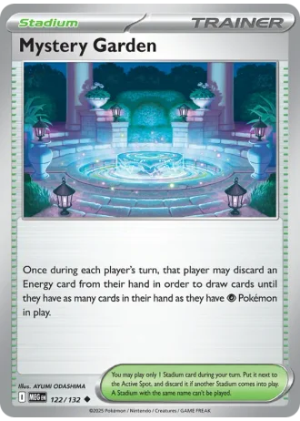 Mystery Garden #122/132 — Mega Evolution
