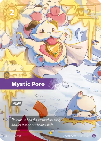 Mystic Poro #224/219 — Unleashed