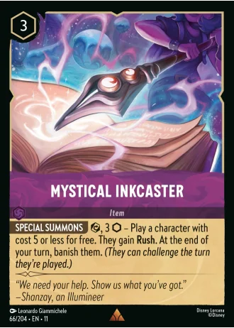 Mystical Inkcaster #66/204 — Winterspell
