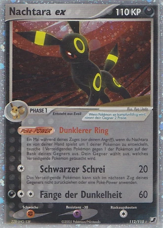Nachtara ex #112 — EX Verborgene Mächte