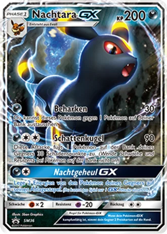 Nachtara GX SM36 — Sonne & Mond Promos