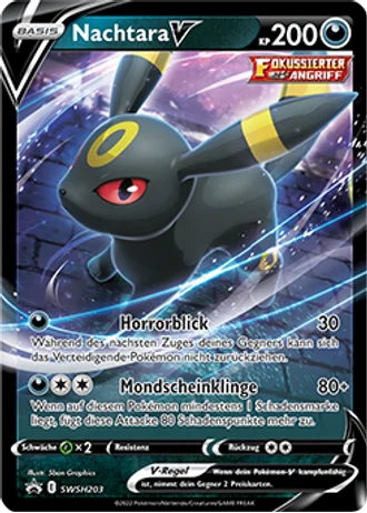 Nachtara V SWSH203 — Schwert & Schild Promos