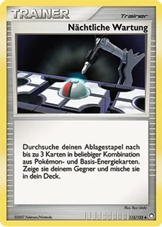 Nächtliche Wartung #113/123 — Geheimnisvolle Schätze