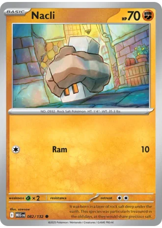 Nacli #082/132 — Mega Evolution