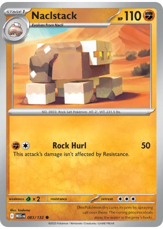 Naclstack #083/132 — Mega Evolution