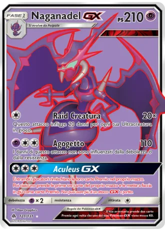 Naganadel GX #121/131 — Apocalisse Di Luce