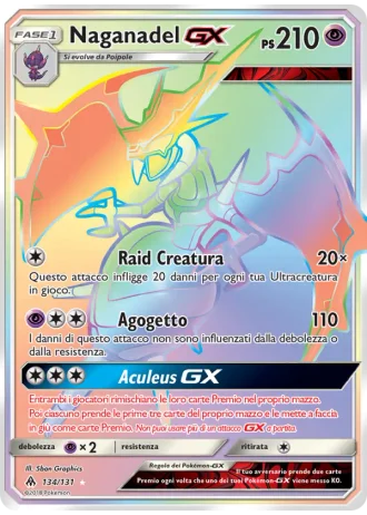 Naganadel GX #134/131 — Apocalisse Di Luce