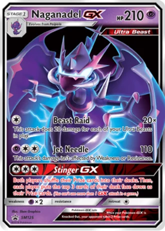 Naganadel GX SM125 — Sun & Moon Promos