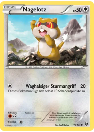 Nagelotz #110/135 — Plasma-Sturm