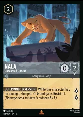 Nala - Undaunted Lioness #173/204 — Fabled