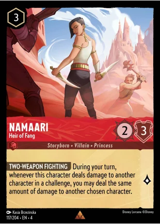 Namaari - Heir of Fang #117/204 — Ursula's Return