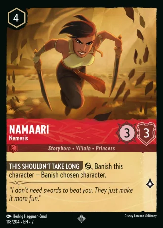 Namaari - Nemesis #118/204 — Rise of the Floodborn