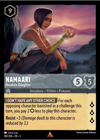 Namaari - Resolute Daughter #182/204 — Shimmering Skies