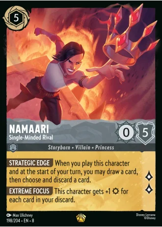 Namaari - Single-Minded Rival #198/204 — Reign of Jafar