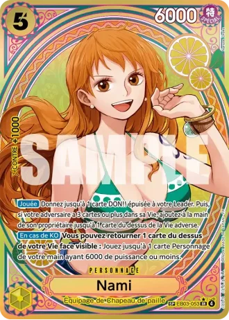 Nami (EB03-053) (Special Rare) — ONE PIECE Heroines Edition (EB03)