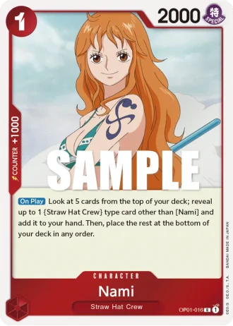 Nami (OP01-016) — Romance Dawn (OP01)