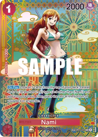 Nami (OP01-016) (Special Rare) — Awakening of the New Era (OP05)