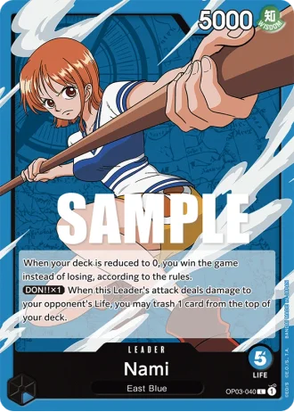 Nami (OP03-040) — Pillars of Strength (OP03)