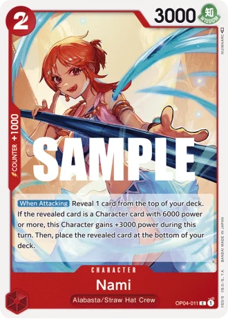 Nami (OP04-011) — Kingdoms of Intrigue (OP04)