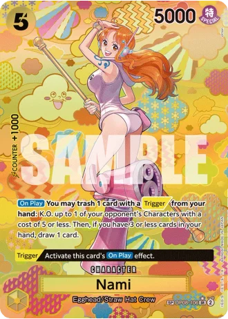 Nami (OP08-106) (Special Rare) — Emperors in the New World (OP09)