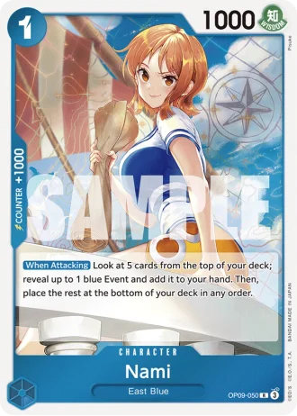 Nami (OP09-050) — Emperors in the New World (OP09)