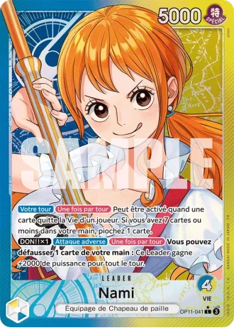 Nami (OP11-041) (Alternative Art) — Des Poings Vifs Comme l'Éclair (OP11)
