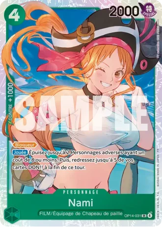 Nami (OP14-031) — Les Sept de la Mer d'Azur (OP14-EB04)