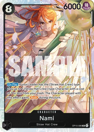 Nami (OP15-086) — Adventure on Kami's Island (OP15-EB04)