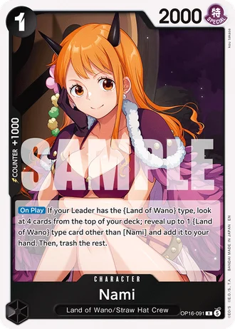 Nami (OP16-091) — The Time of Battle (OP16)