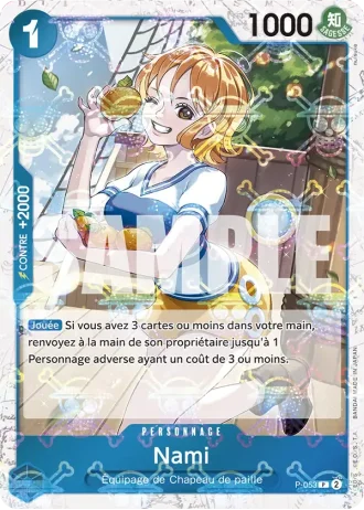 Nami (P-053) (Full Art) — ONE PIECE CARD THE BEST (PRB01)