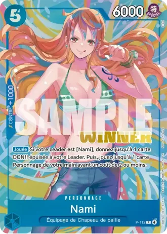 Nami (P-112) (Alternative Art) — PROMO