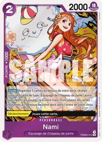 Nami (PRB02-012) — ONE PIECE CARD THE BEST vol.2 (PRB02)