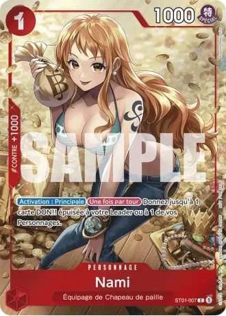 Nami (ST01-007) (Alternative Art) — PROMO