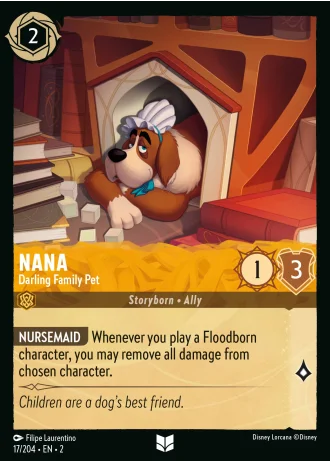 Nana - Darling Family Pet #17/204 — Rise of the Floodborn