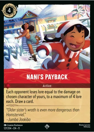 Nani's Payback #127/204 — Winterspell