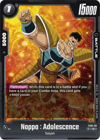 Nappa : Adolescence FS05-009 — Bardock (FS05)