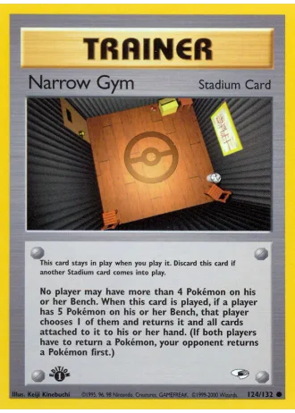Narrow Gym #124/132 — Gym Heroes