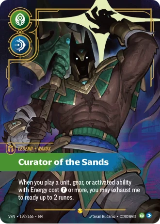 Nasus, Curator of the Sands #192/166 — Vendetta