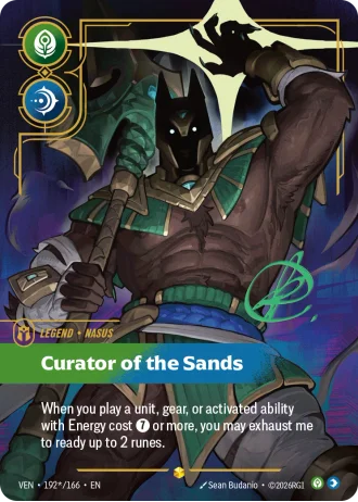 Nasus, Curator of the Sands #192*/166 — Vendetta