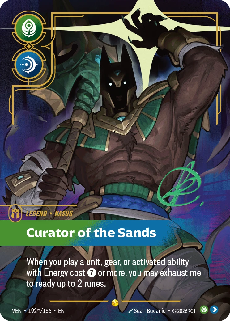 Nasus, Curator of the Sands #192s — Vendetta