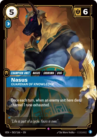 Nasus, Guardian of Knowledge #063/166 — Vendetta