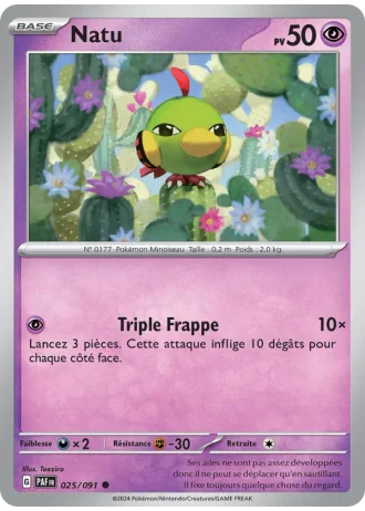 Natu #025 — Destinées de Paldea