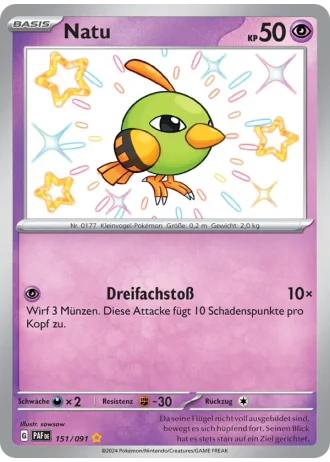 Natu #151/91 — Paldeas Schicksale